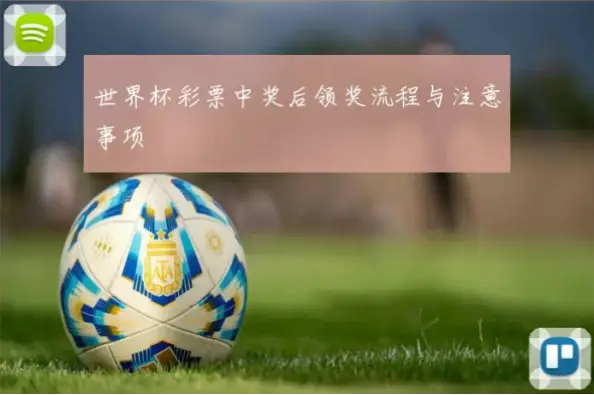 体育彩票世界杯奖金如何计算和领取？